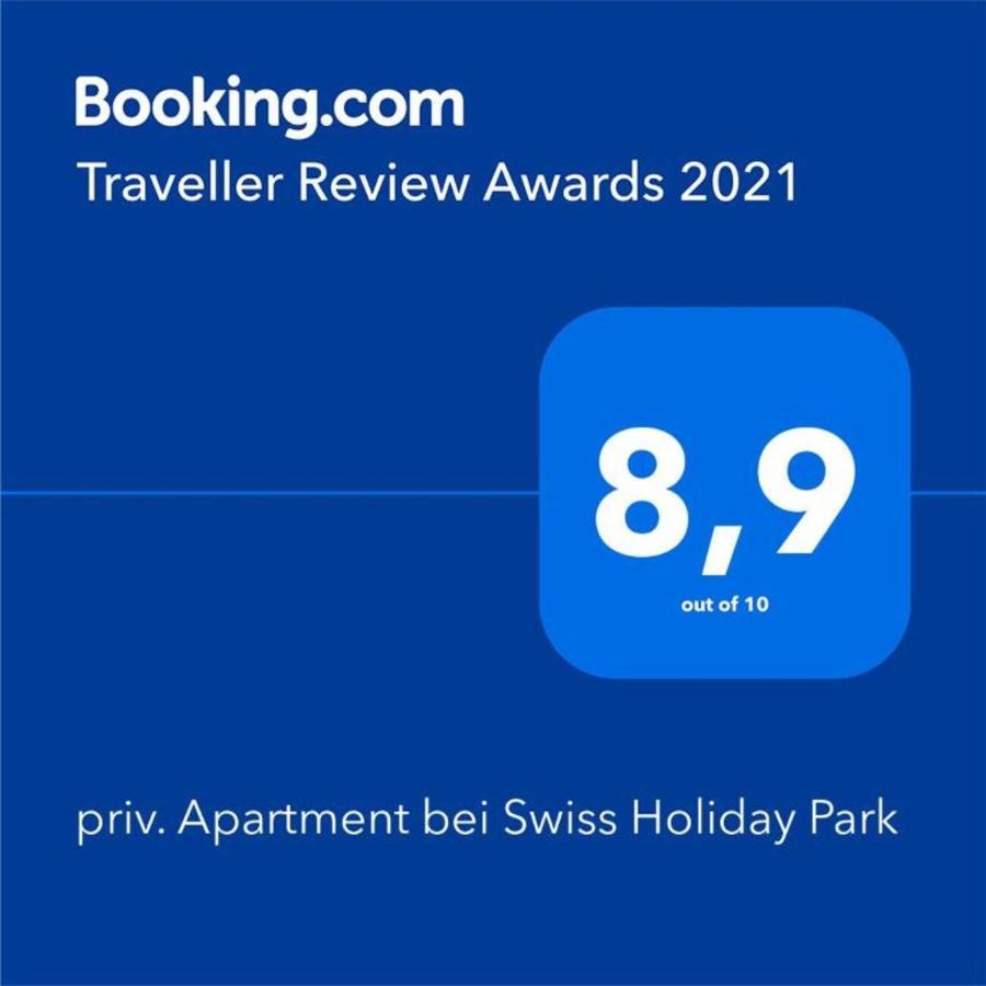 Priv. Apartment Bei Swiss Holiday Park 모르샤취 외부 사진